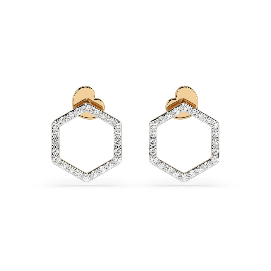 Minimalism Earring (Round), 0.29 ct — 102-10167