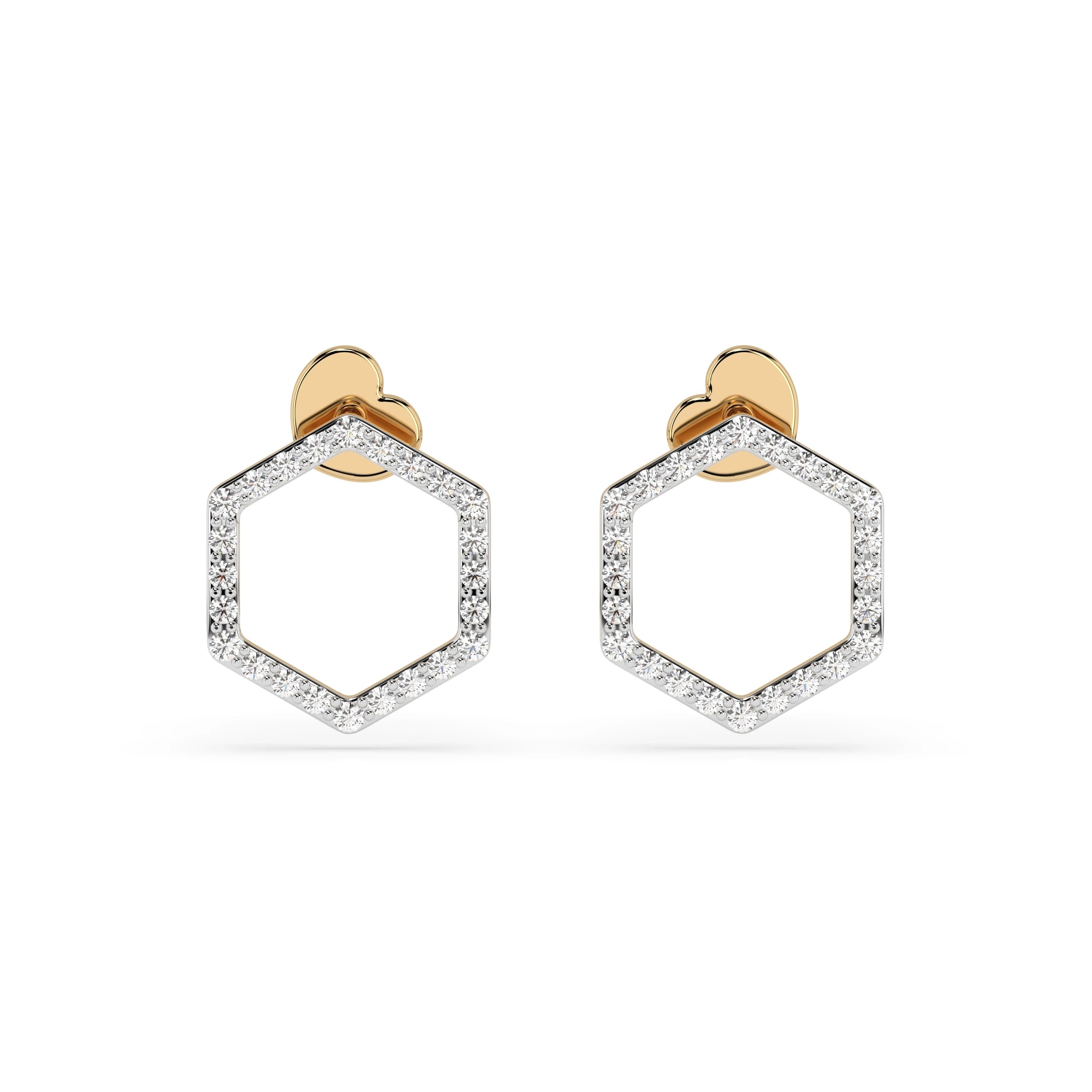 Minimalism Earring (Round), 0.29 ct — 102-10167