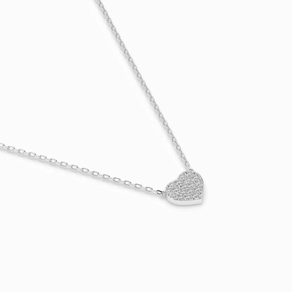 Illusion Necklace (Round), 0.09 ct — 104-10059