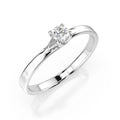 Solitaire Ring (Round), 0.1 ct — 101-10014(3.0)