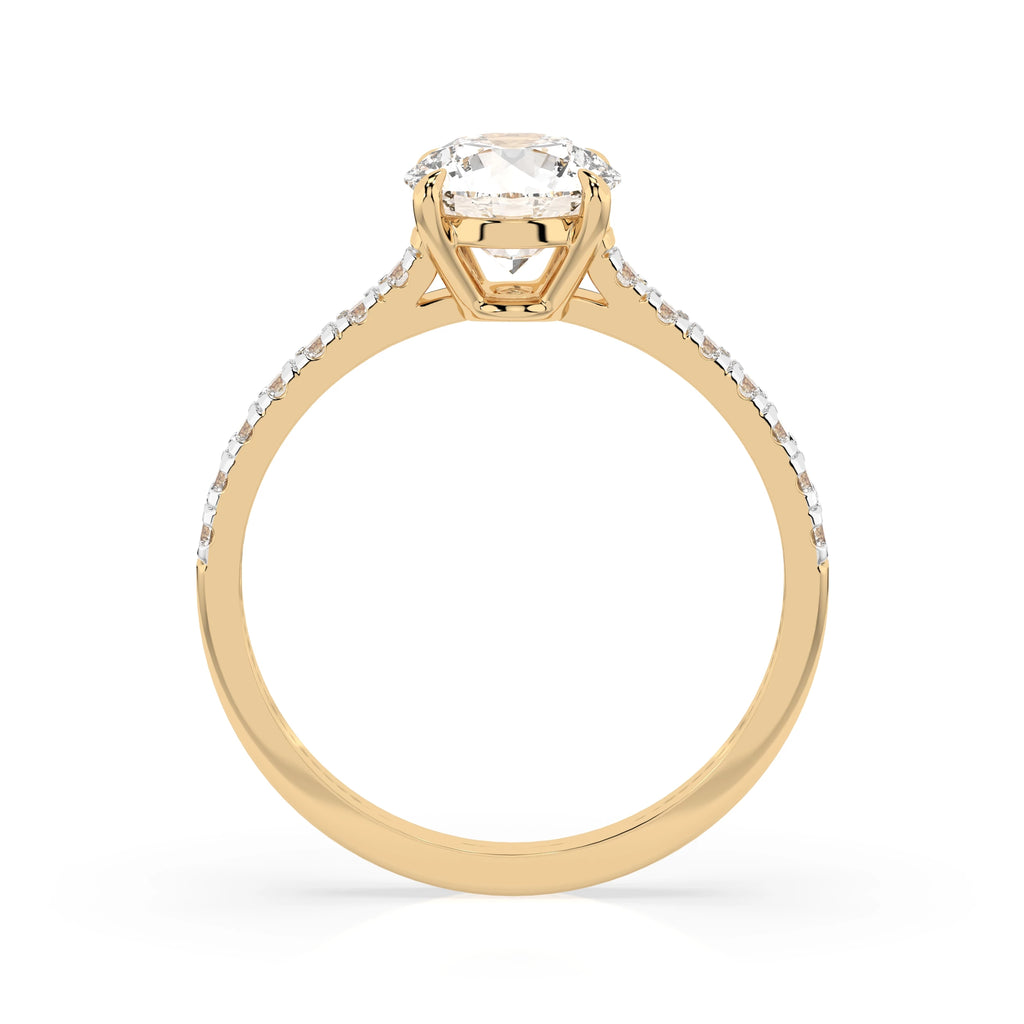 Solitaire Eternity Ring (Round), 1.0 ct — 101-10094(6.5)