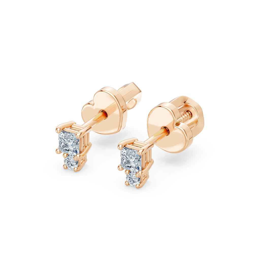 Minimalism Earring, 0.2 ct — 102-10142 PR