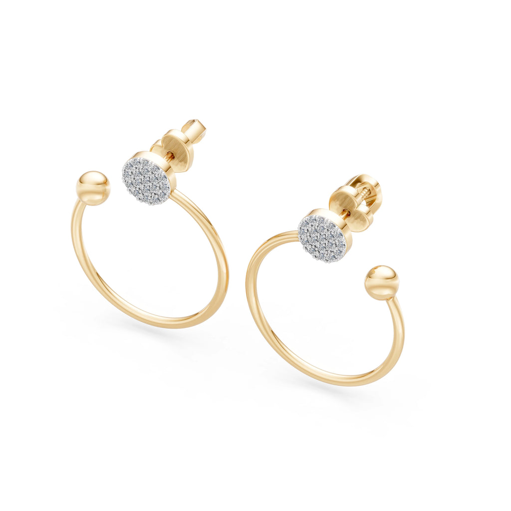 Minimalism Earring, 0.23 ct — 102-10081