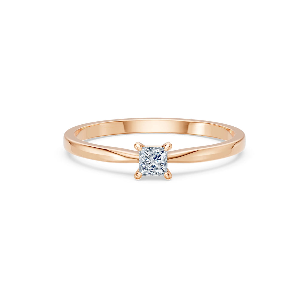 Solitaire Ring, 0.17 ct — 101-10116(3.0)PR