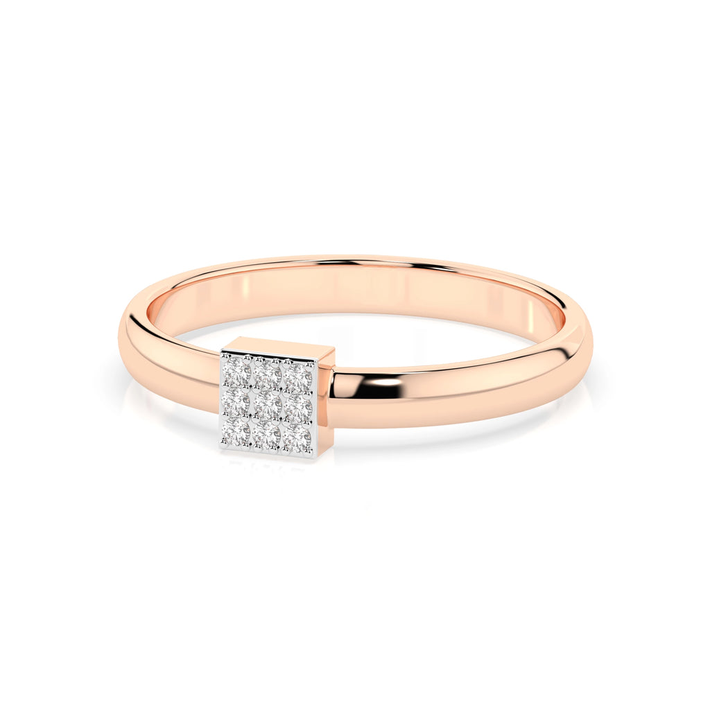Illusion Ring (Round), 0.05 ct — 101-10063