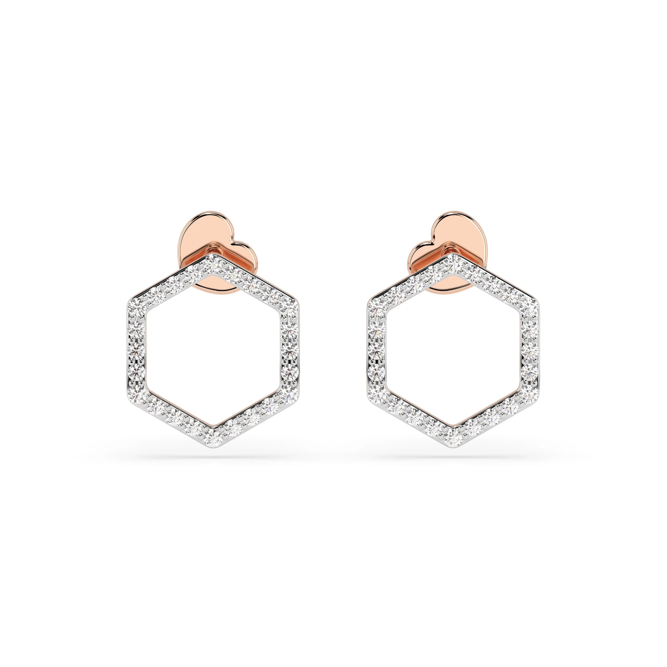 Minimalism Earring (Round), 0.29 ct — 102-10167