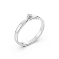 Solitaire Ring (Round), 0.1 ct — 101-10041(3.0)