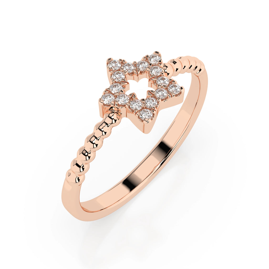 Minimalism Ring (Round), 0.09 ct — 101-10054