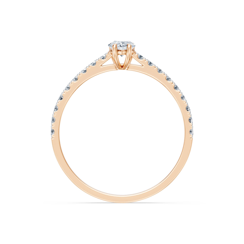 Solitaire Eternity Ring, 0.3 ct — 101-10191(0.30)PAR