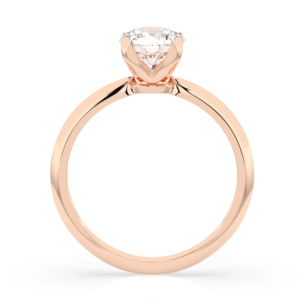 Solitaire Ring (Round), 0.5 ct — 101-10089(5.1)