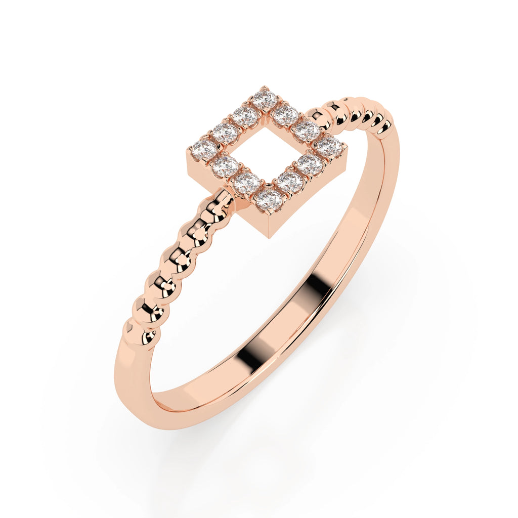 Minimalism Ring (Round), 0.07 ct — 101-10053