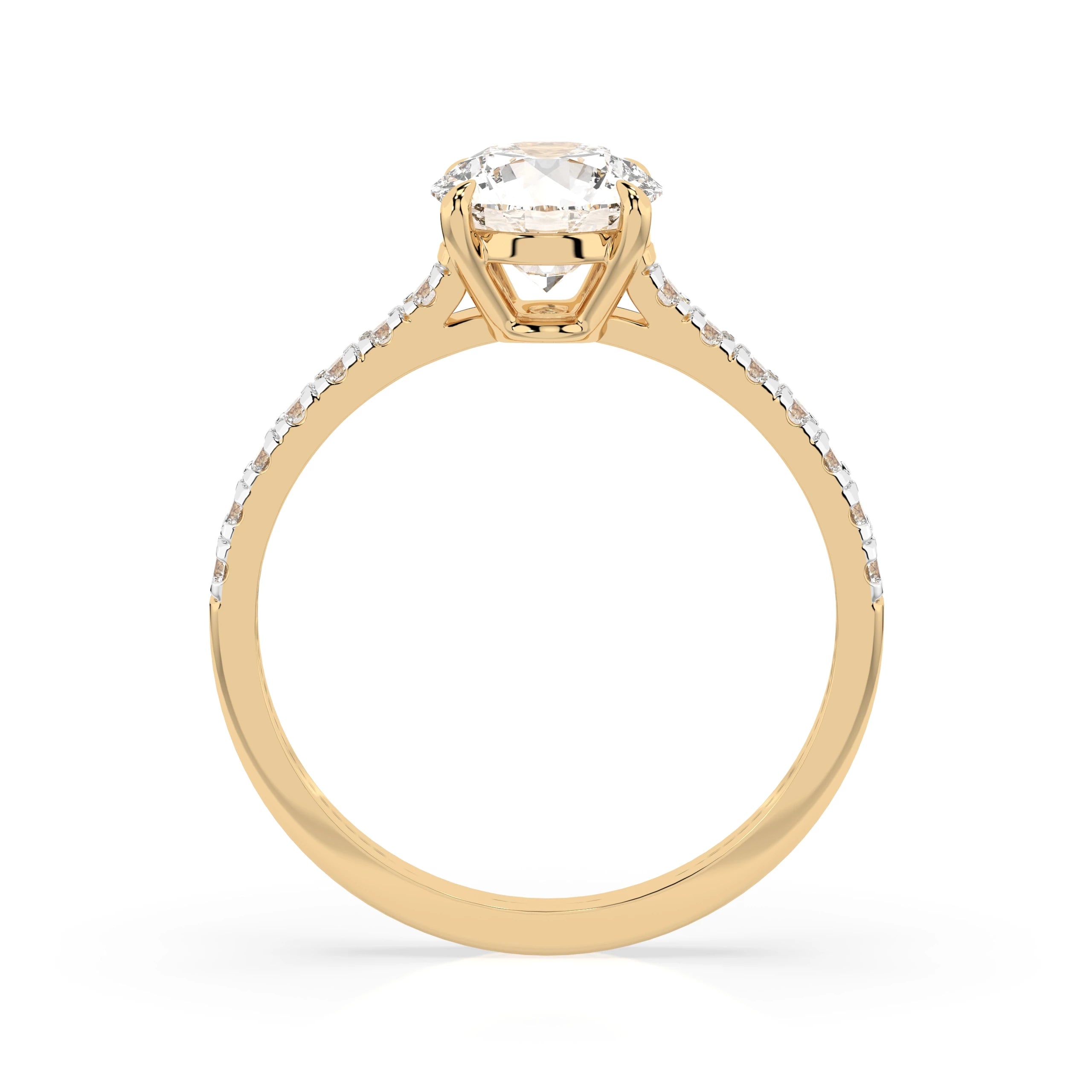 Solitaire Eternity Ring (Round), 0.7 ct — 101-10094(5.7)