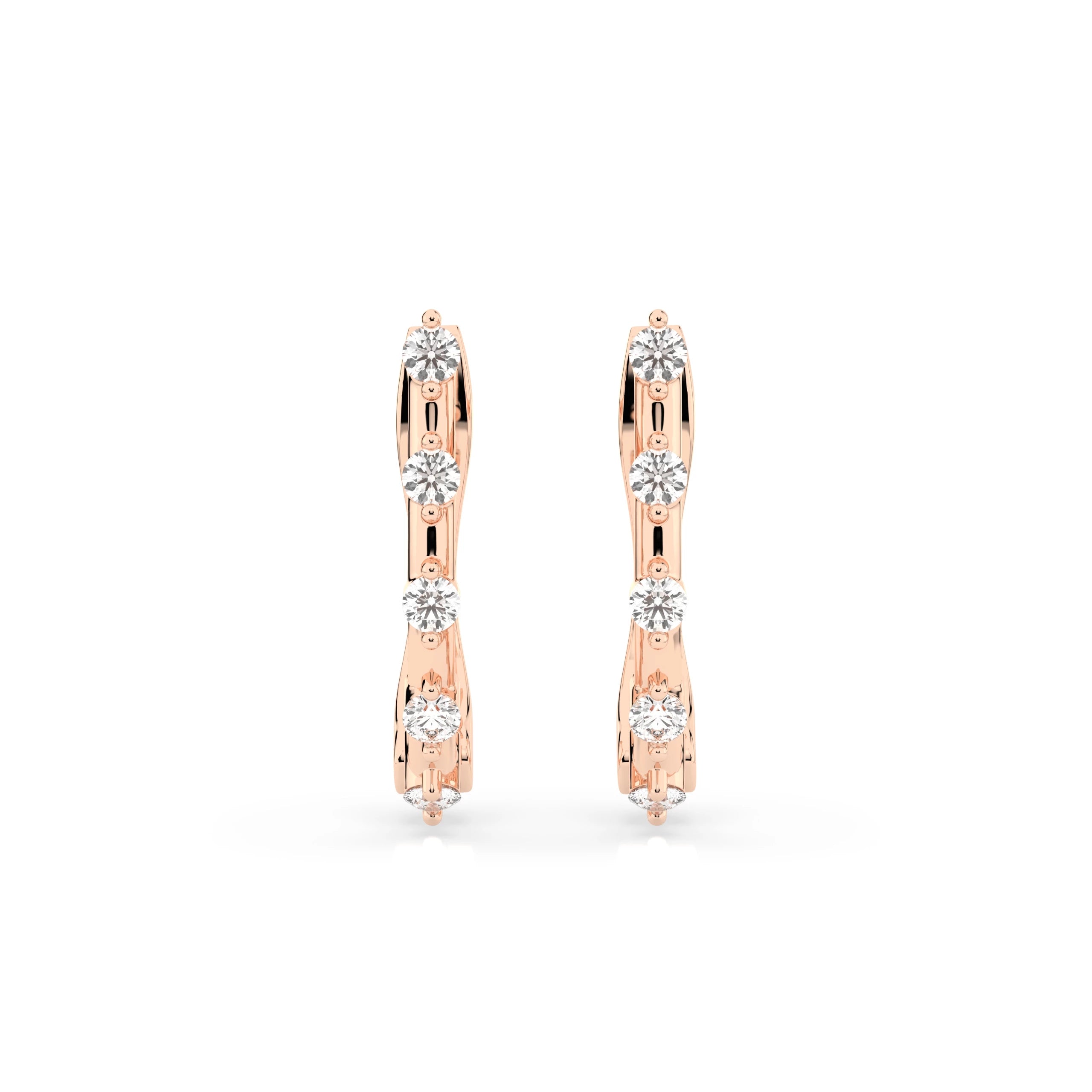 Eternity Earring (Round), 0.2 ct — 102-10145