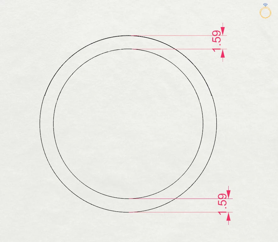 Eternity Ring (Round), 0.15 ct — 101-10047