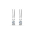 Solitaire English Lock Earring, 0.2 ct — 102-10041(3.0)