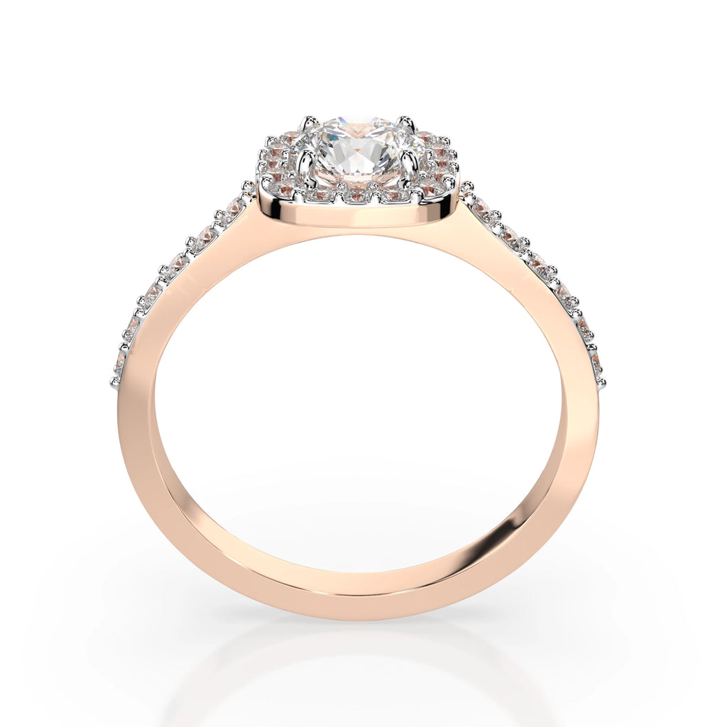 Solitaire Eternity Ring (Round), 0.3 ct — 101-10152(4.2)