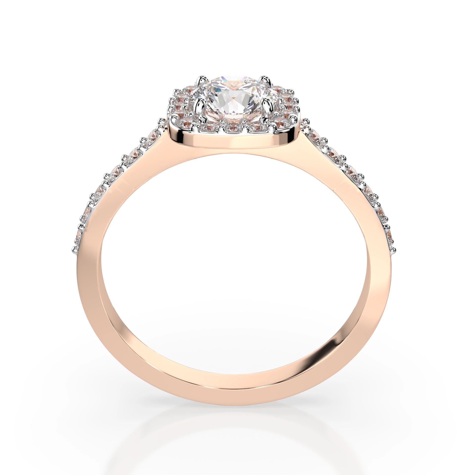 Solitaire Eternity Ring (Round), 0.3 ct — 101-10152(4.2)