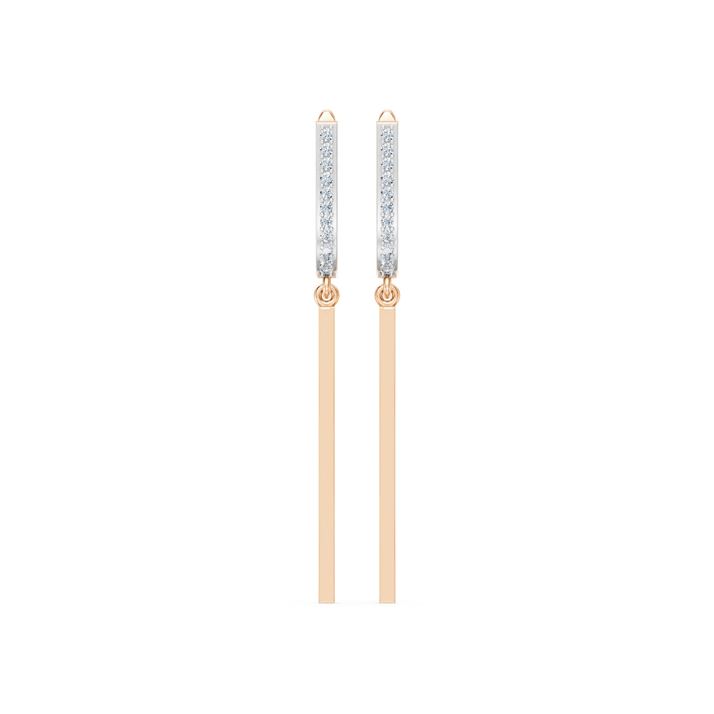 Minimalism Earring, 0.13 ct — 102-10129/3