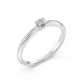 Solitaire Ring (Round), 0.2 ct — 101-10021(3.7)