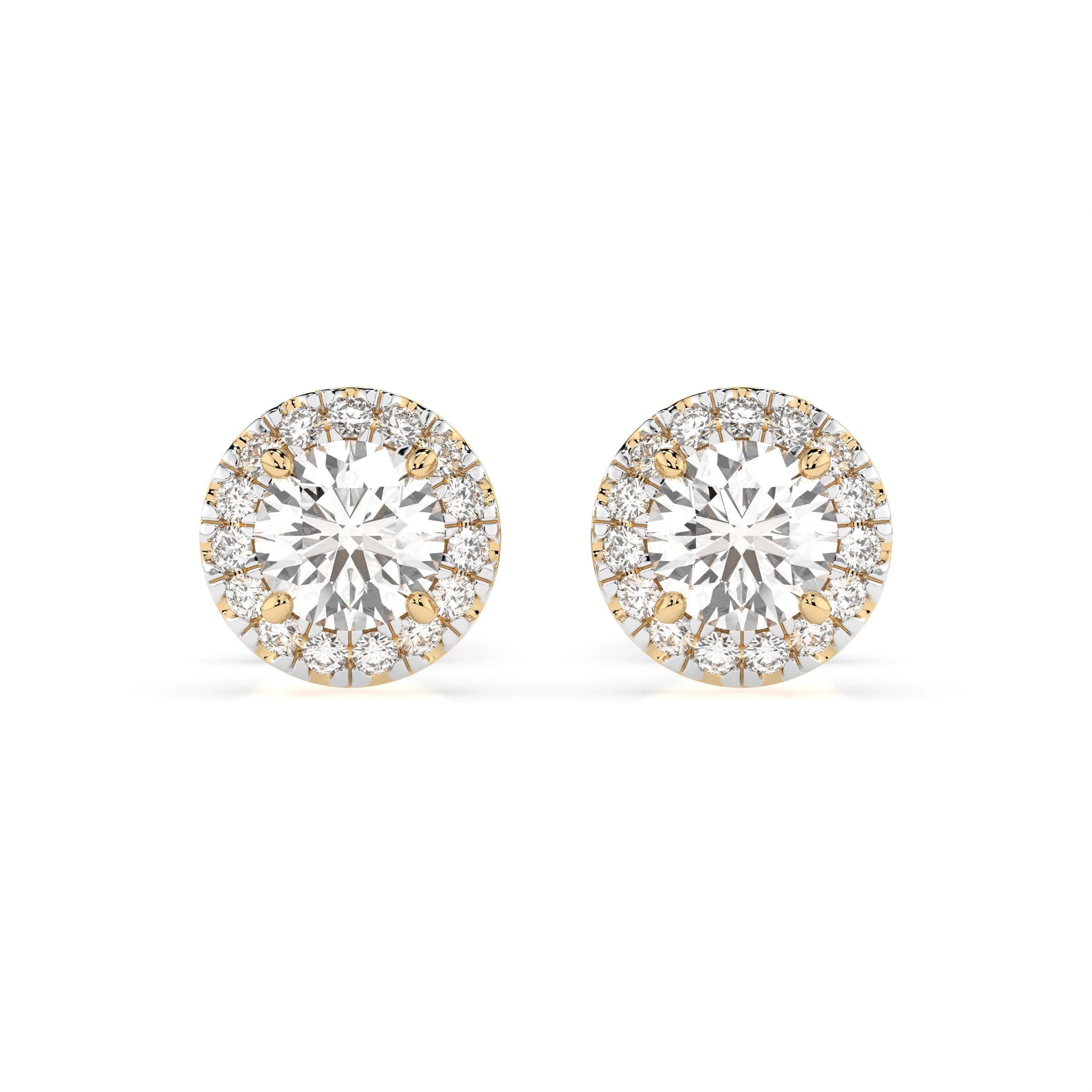 Solitaire Eternity Earring (Round), 0.5 ct — 102-10095(4.0)