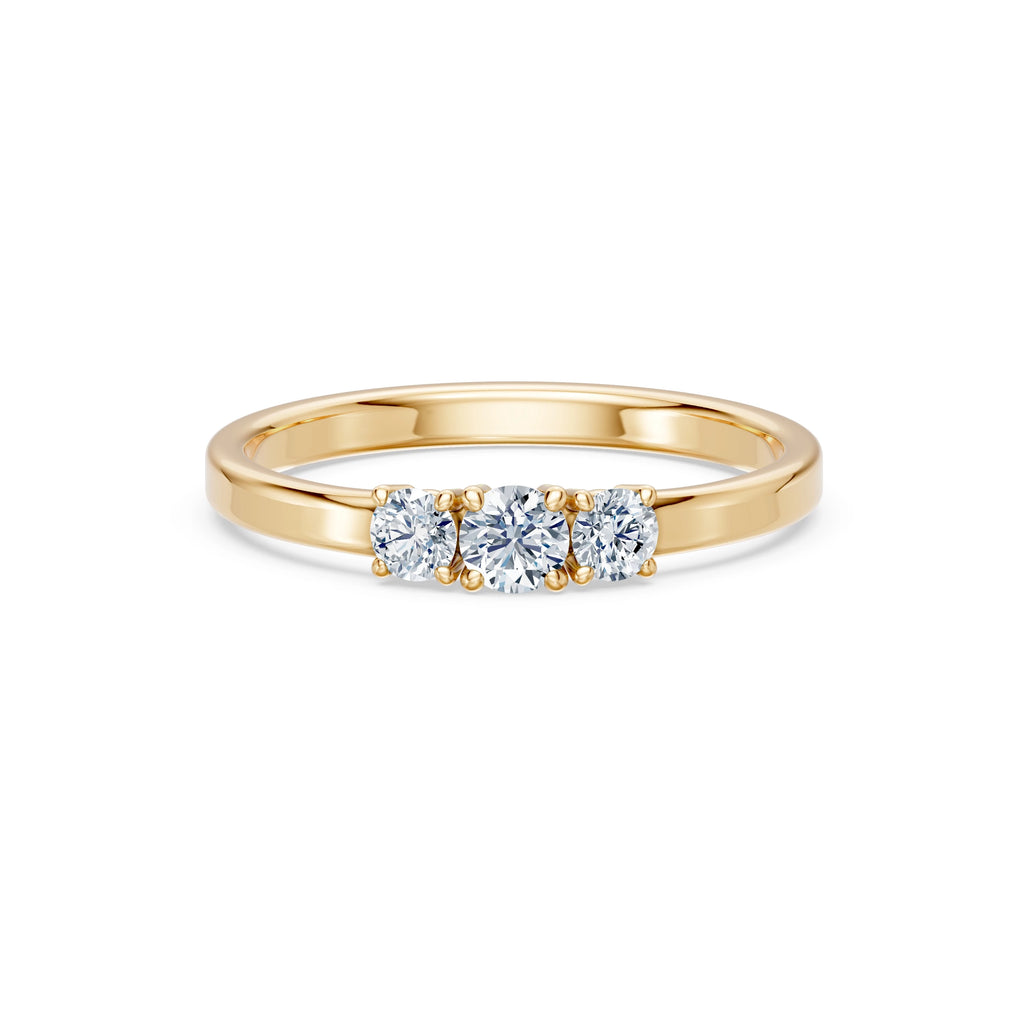 Solitaire Eternity Ring, 0.15 ct — 101-10127