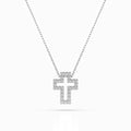 Minimalism Necklace (Round), 0.17 ct — 104-10030