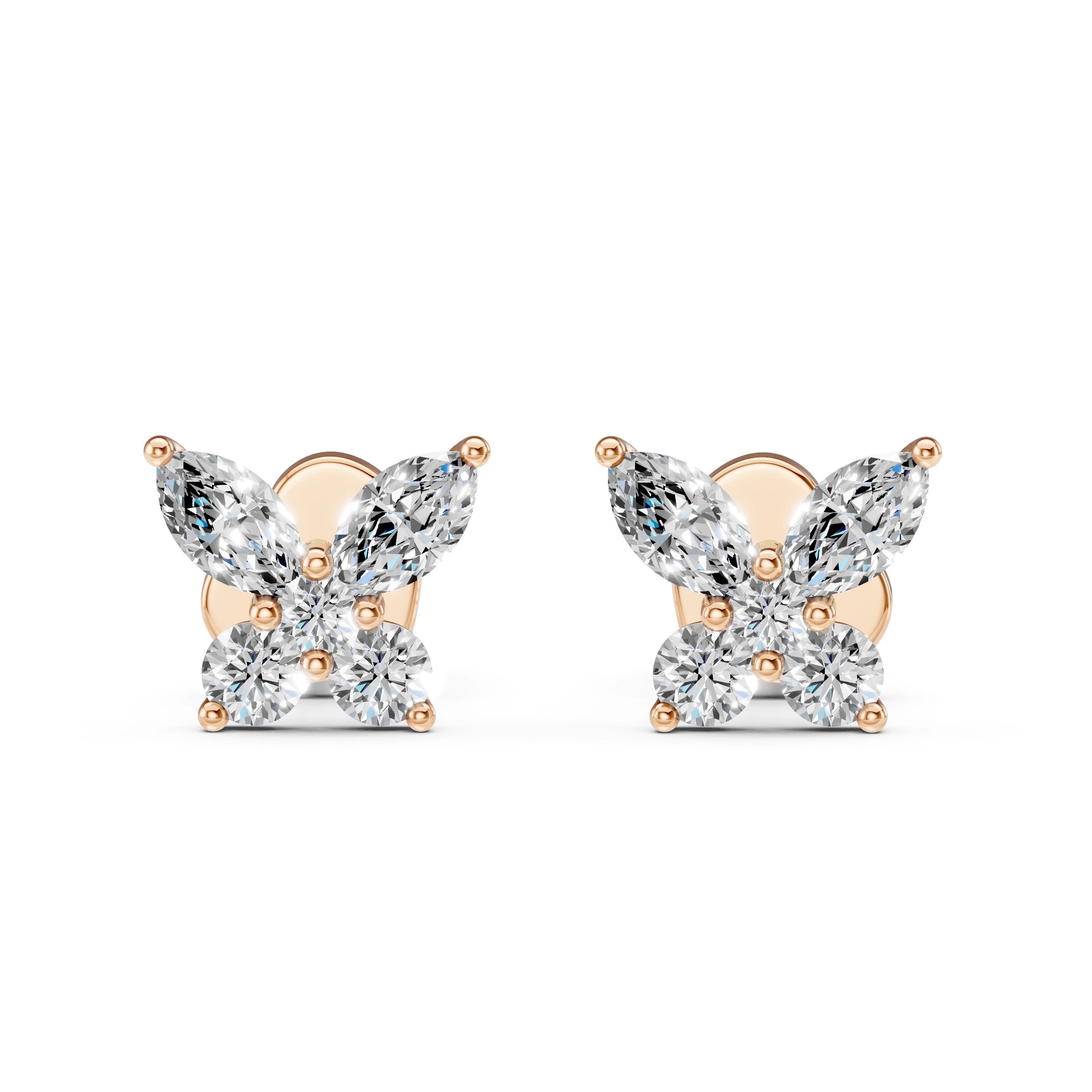 Illusion Earring (Marquise), 0.4 ct — 102-10192