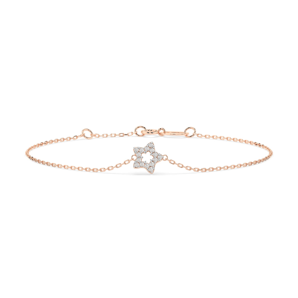 Minimalism Bracelet (Round), 0.08 ct — 105-10014