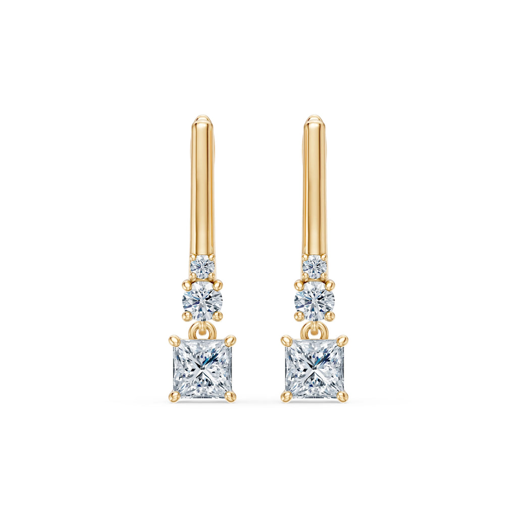 Solitaire Eternity Earring, 0.8 ct — 102-10143(0.40)PR