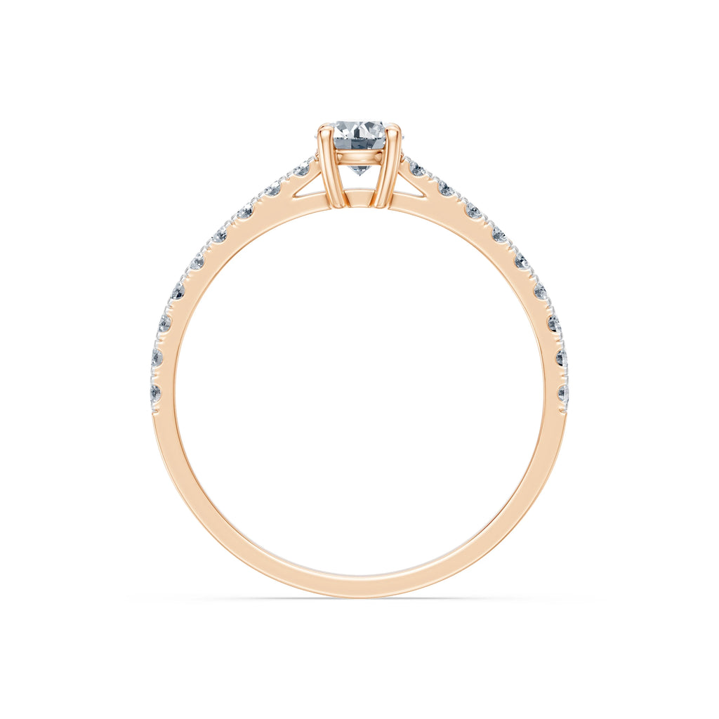 Solitaire Eternity Ring, 0.3 ct — 101-10191(0.30)RN