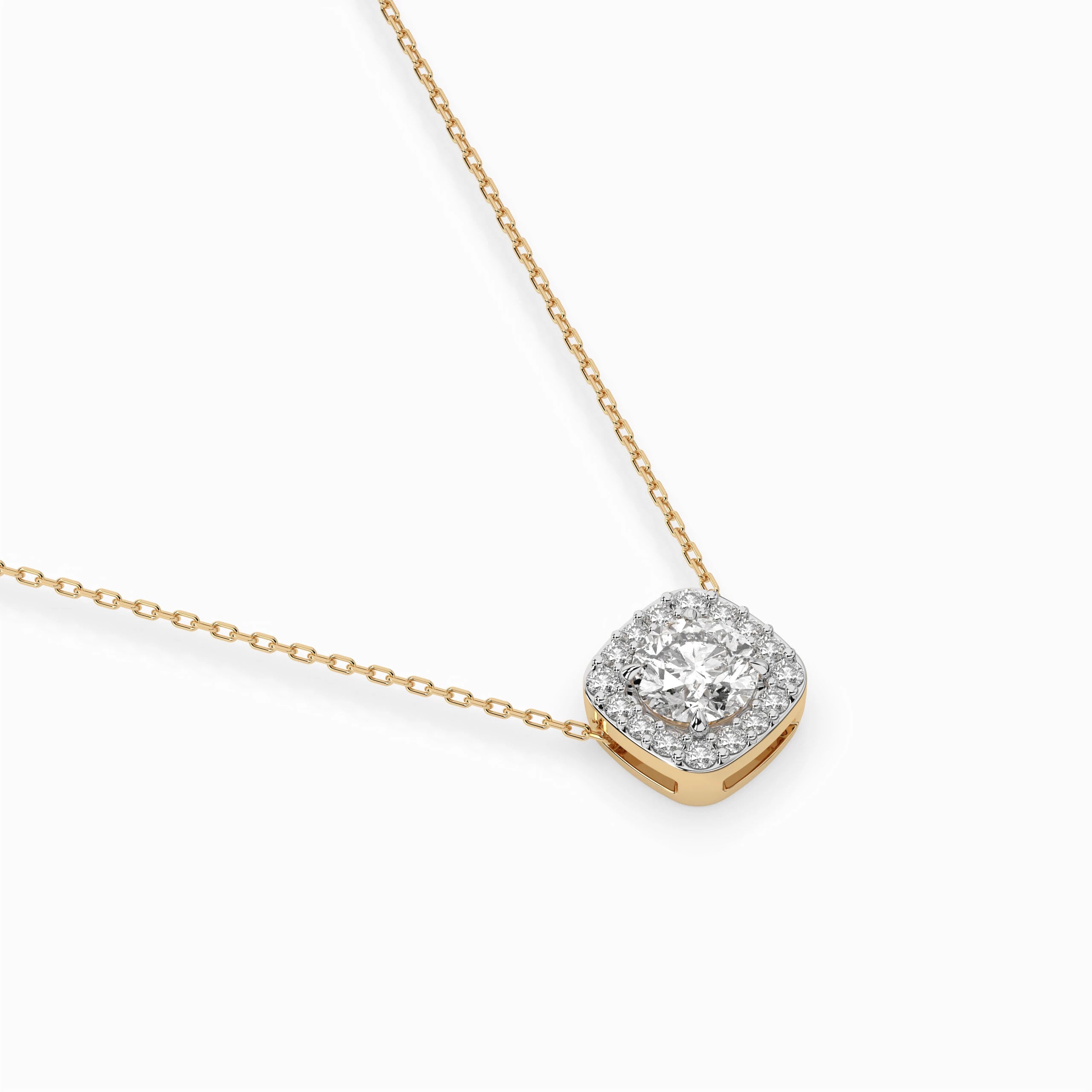 Solitaire Eternity Necklace (Round), 0.4 ct — 104-10057(4.7)