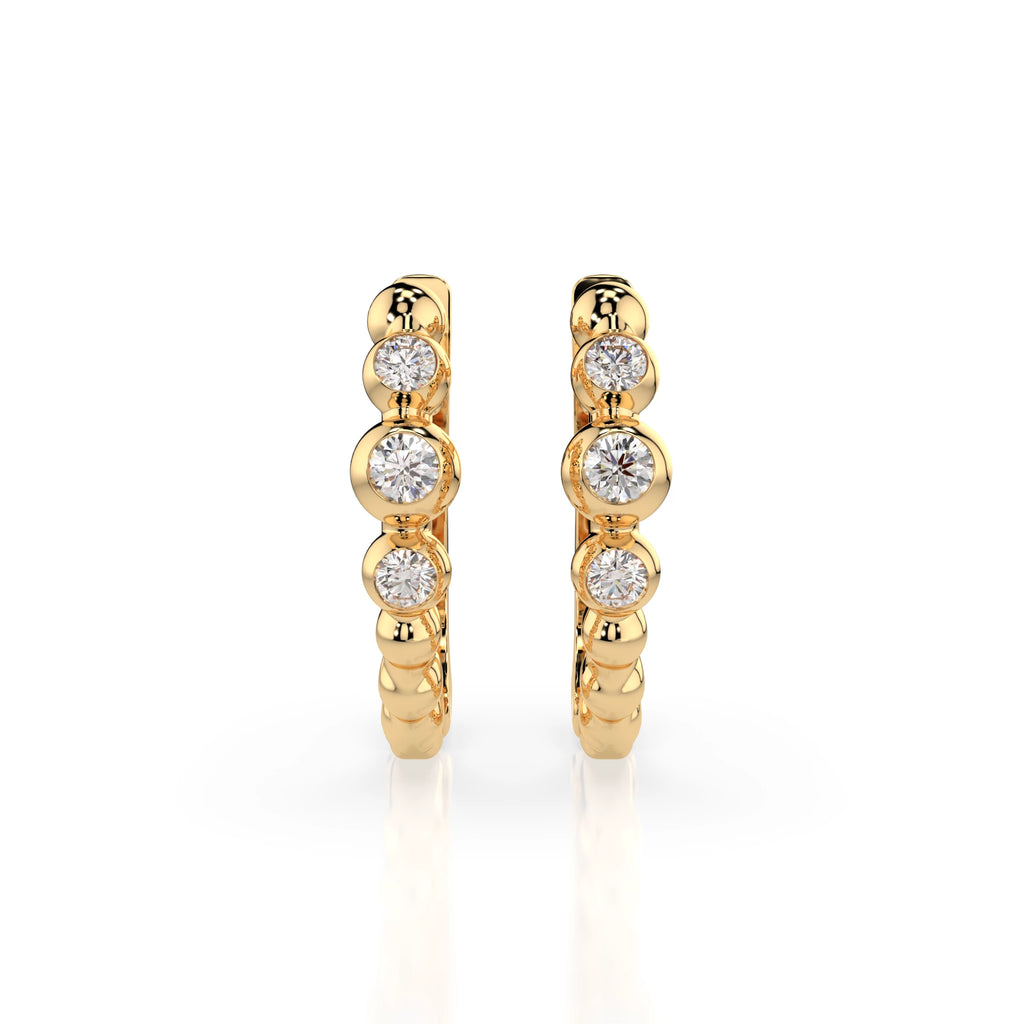 Eternity Earring (Round), 0.06 ct — 102-10019