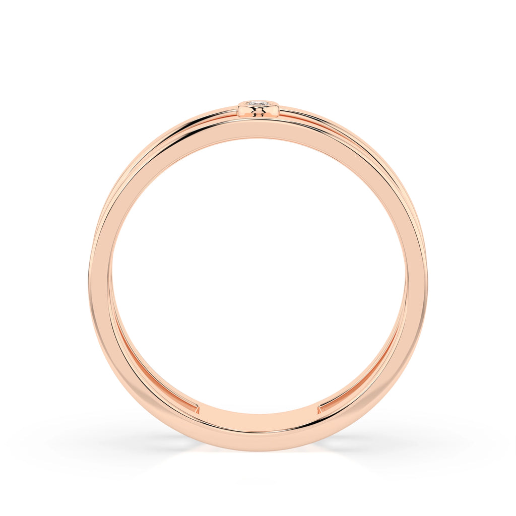 Minimalism Ring (Round), 0.02 ct — 101-10064