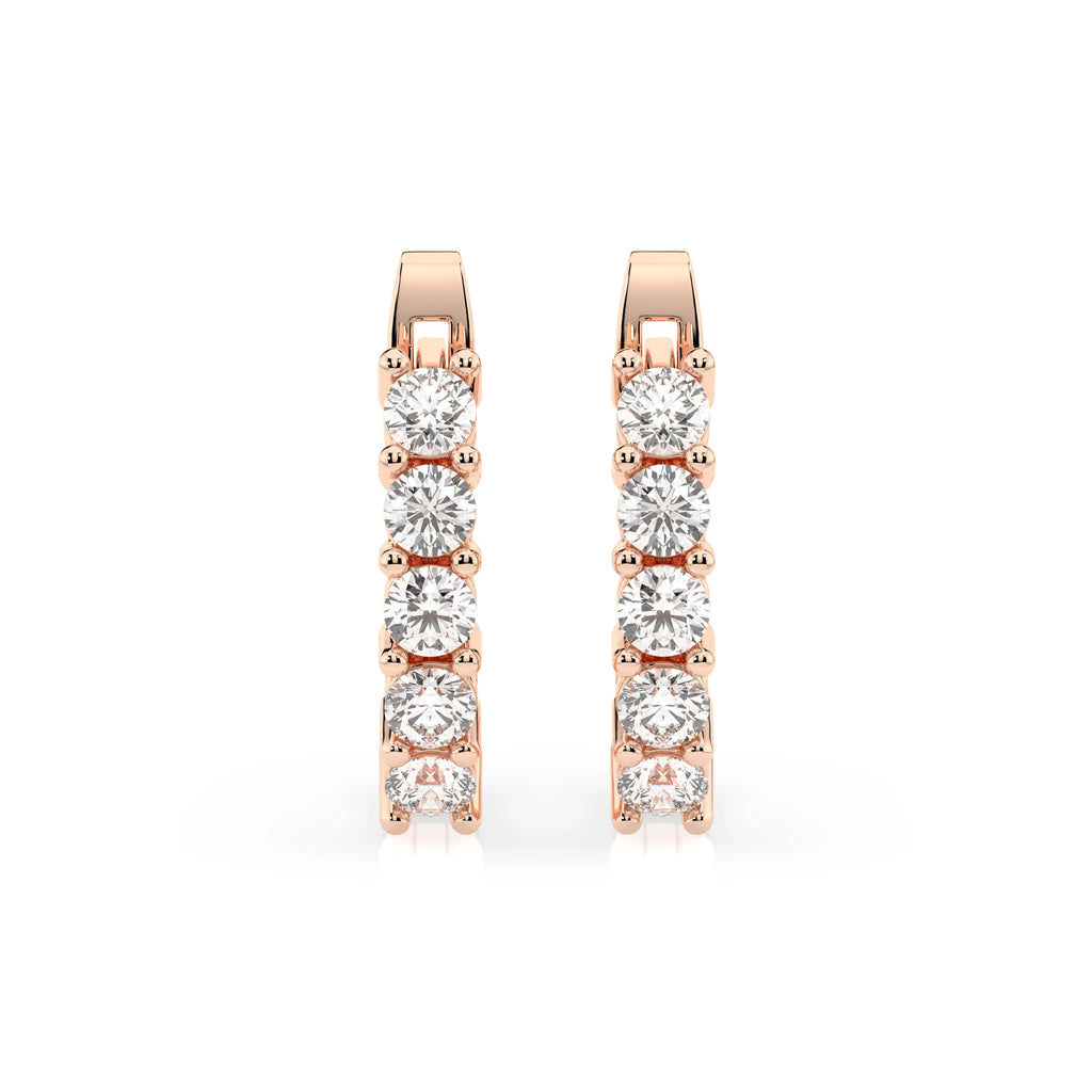 Eternity Earring (Round), 0.6 ct — 102-10098(2.5)