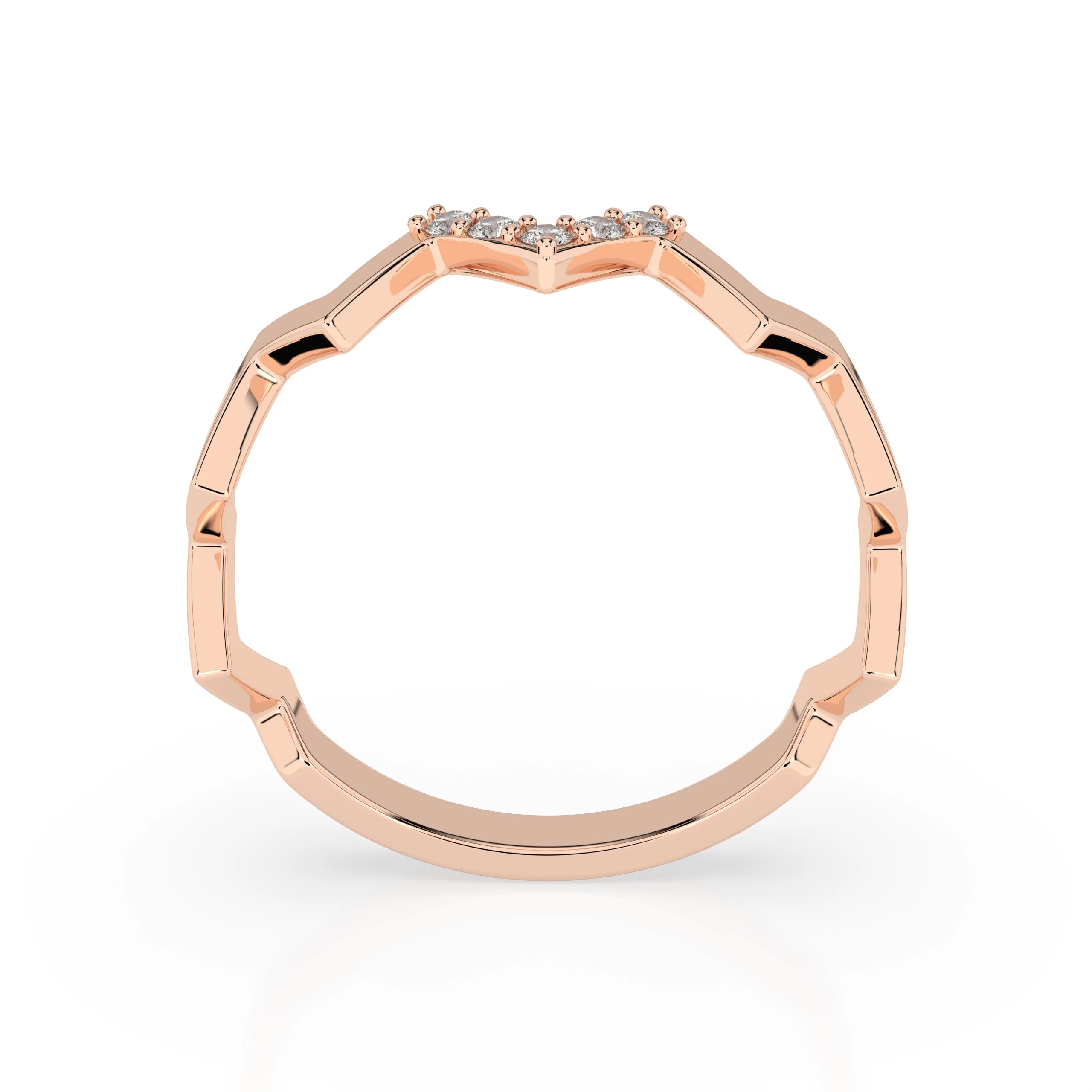 Minimalism Ring (Round), 0.05 ct — 101-10162/1
