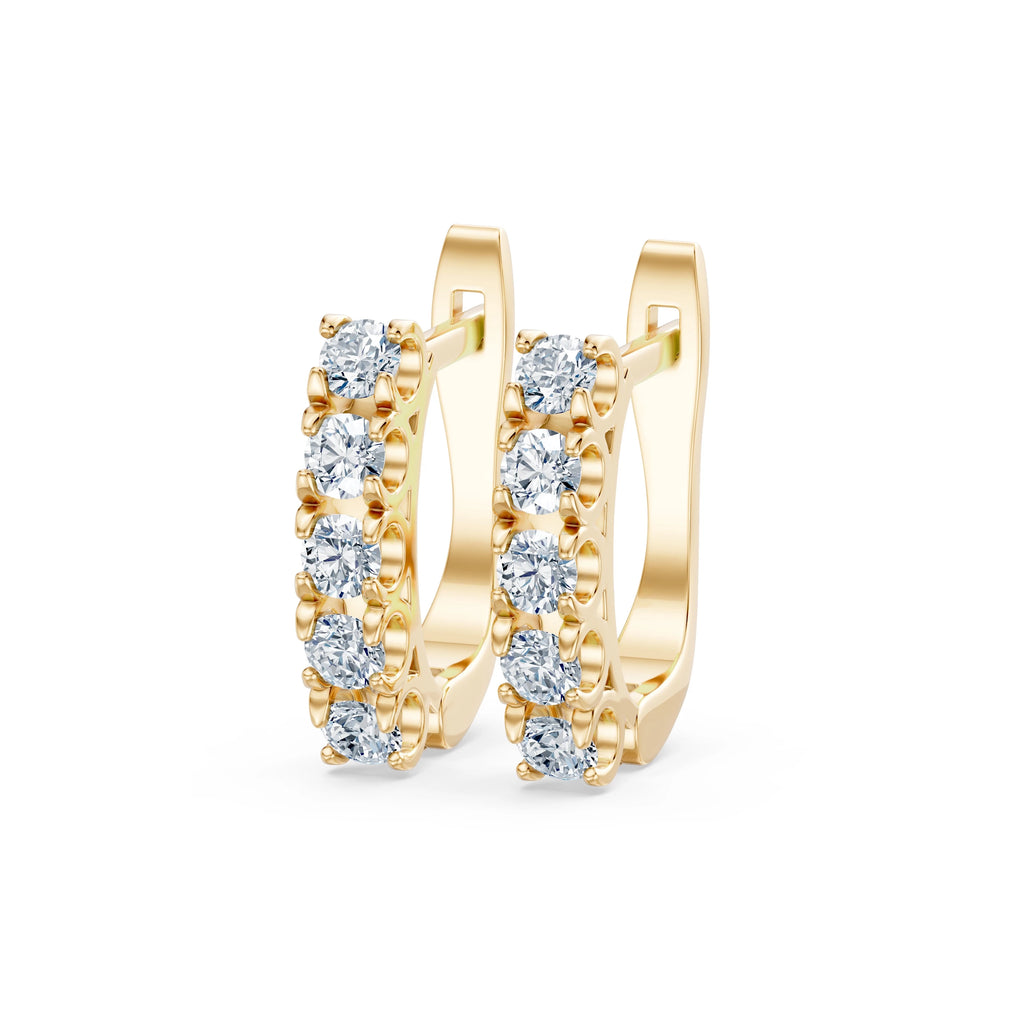 Eternity Earring, 0.6 ct — 102-10123(2.5)