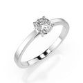 Solitaire Ring (Round), 0.25 ct — 101-10012/1(4.0)