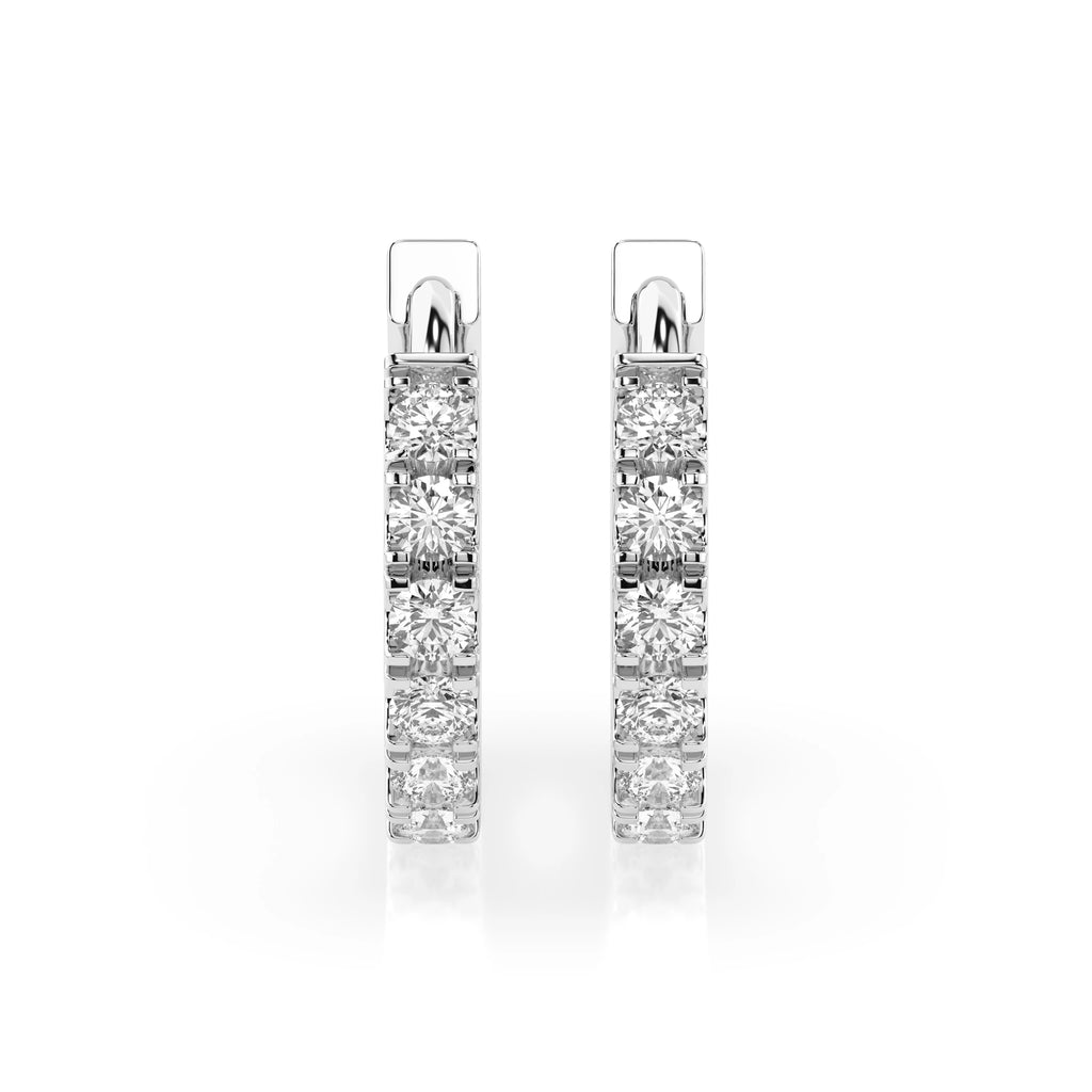 Eternity Earring (Round), 0.42 ct — 102-10109(2.0)