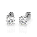 Solitaire Butterfly Earring (Round), 0.4 ct — 102-10012/1(3.7)