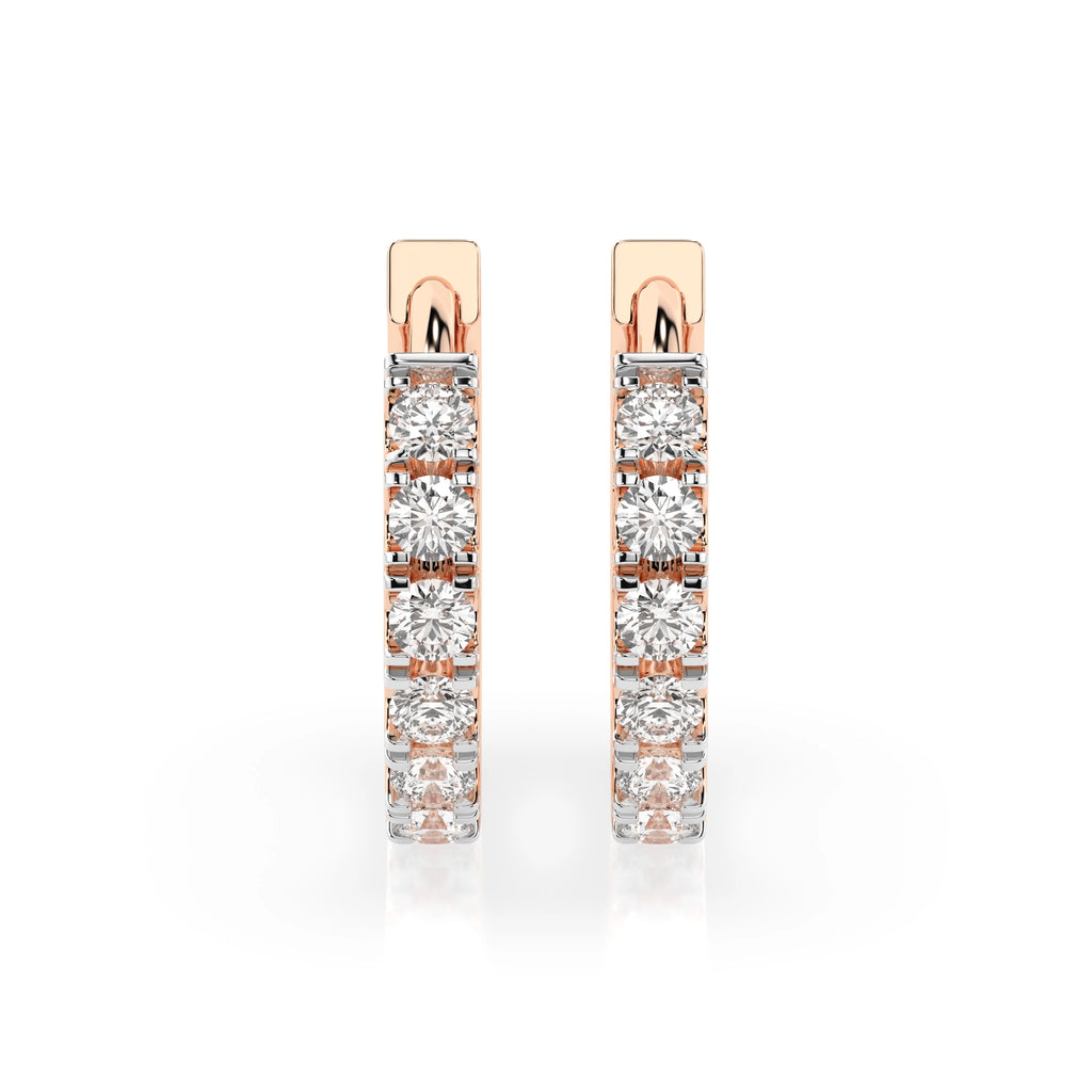 Eternity Earring (Round), 0.42 ct — 102-10109(2.0)