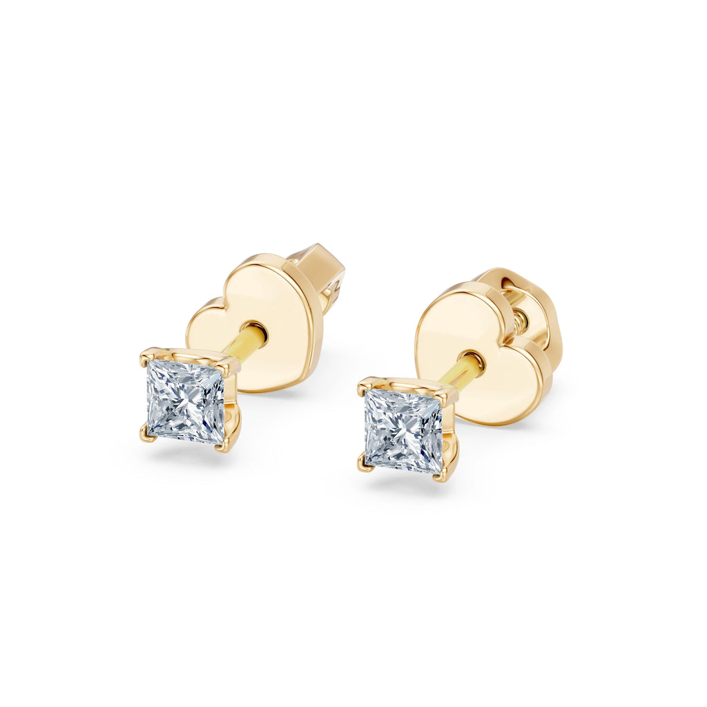 Solitaire Butterfly Earring, 0.34 ct — 102-10117(3.0)PR