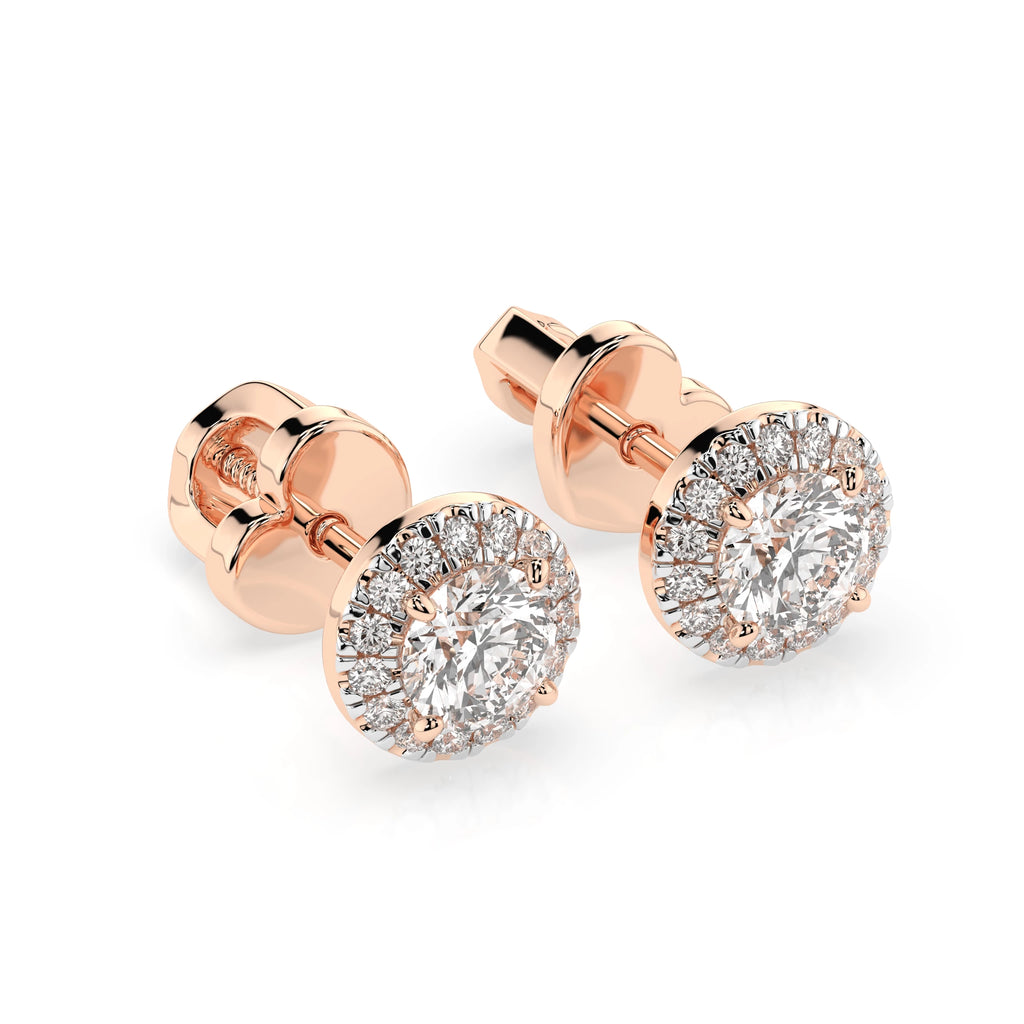 Solitaire Eternity Earring (Round), 0.4 ct — 102-10095(3.7)