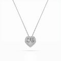 Illusion Necklace (Round), 0.08 ct — 104-10062