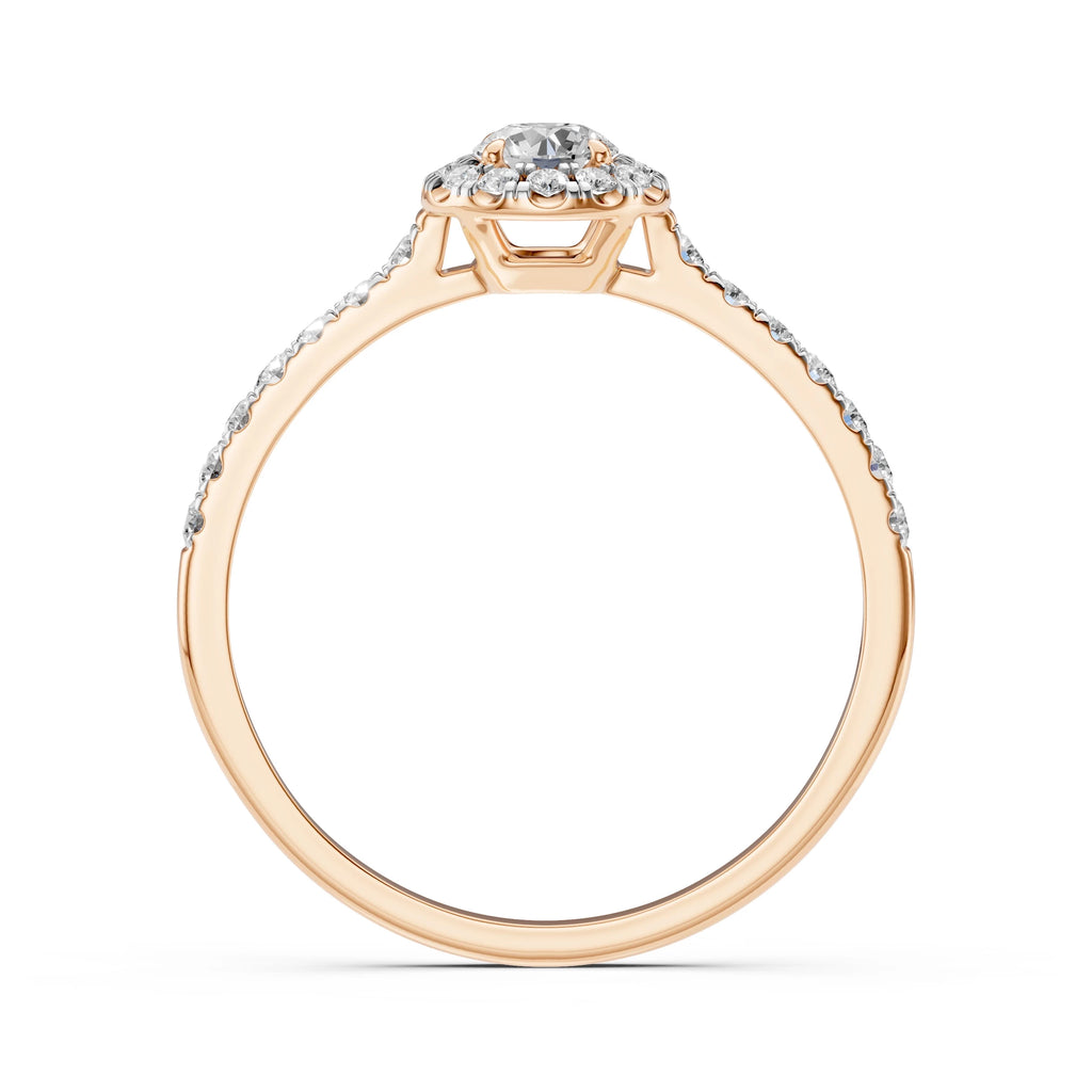 Solitaire Eternity Ring (Round), 0.2 ct — 101-10095(3.7)