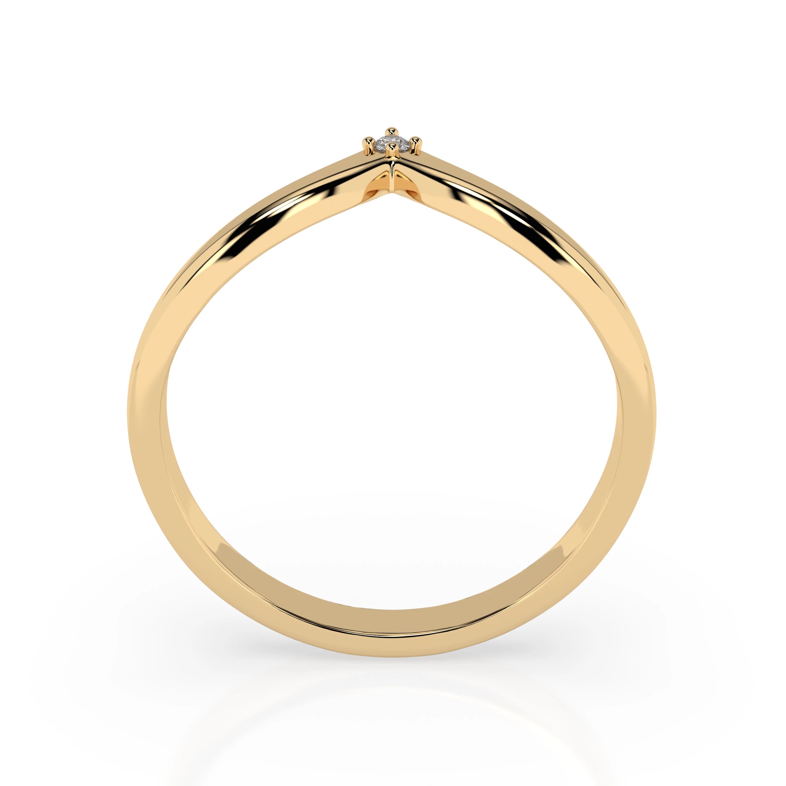 Minimalism Ring (Round), 0.01 ct — 101-10161/3