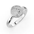 Illusion Ring (Round), 0.23 ct — 101-10068