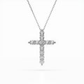 Minimalism Necklace (Round), 1.65 ct — 104-10039(3.4)