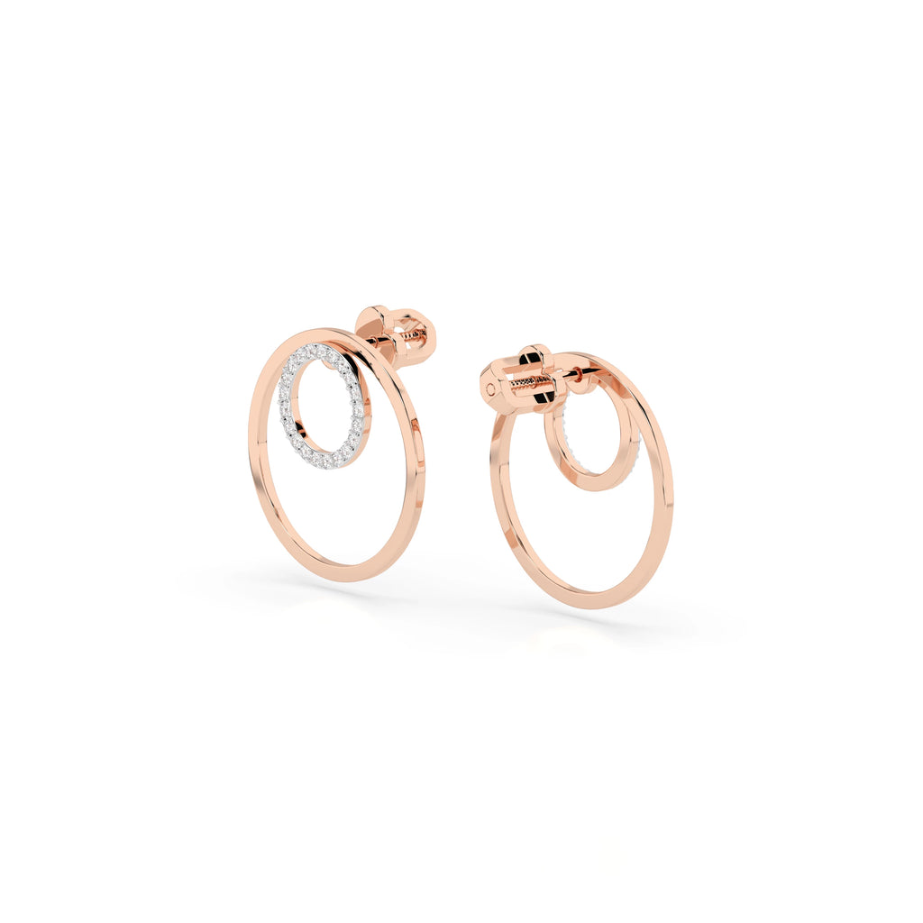 Minimalism Earring (Round), 0.25 ct — 102-10165