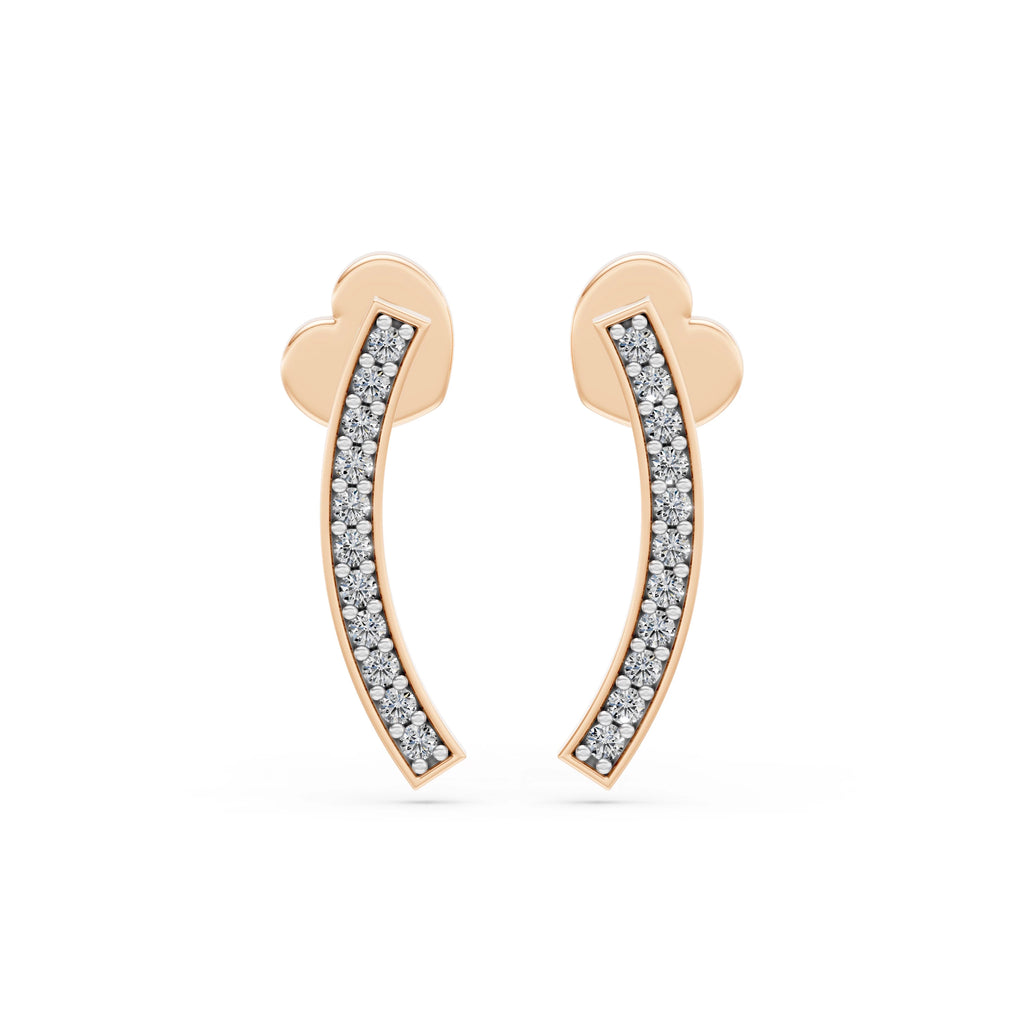Minimalism Earring, 0.13 ct — 102-10065