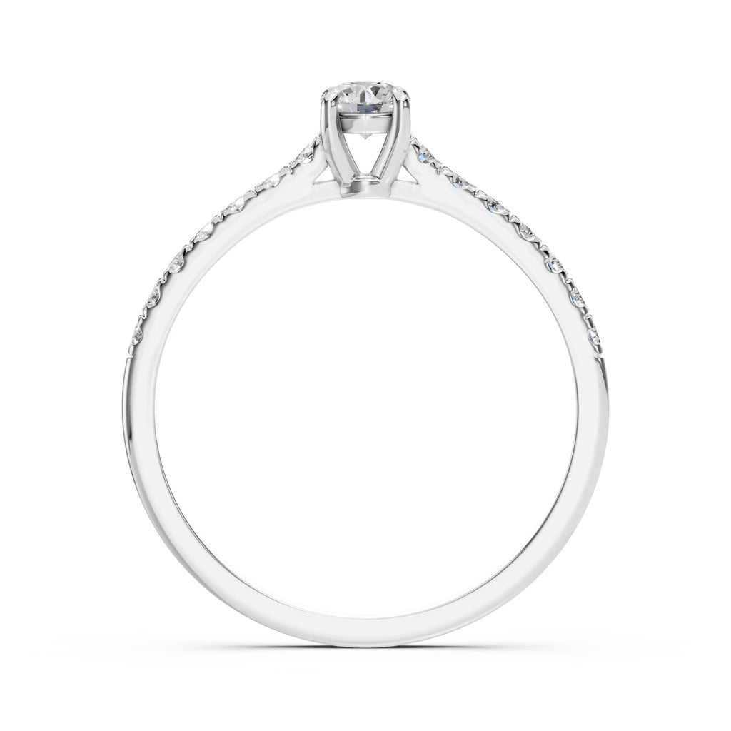 Solitaire Eternity Ring (Round), 0.3 ct — 101-10094(4.2)